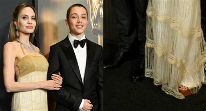 Angelina Jolie Goes to Governor Awards with Son Maddox and Brad Pitt