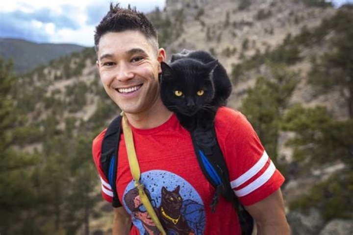 @backpackingkitty, Bombay Cat Hikes, Kayaks, Sails, Skis, and More With His Human