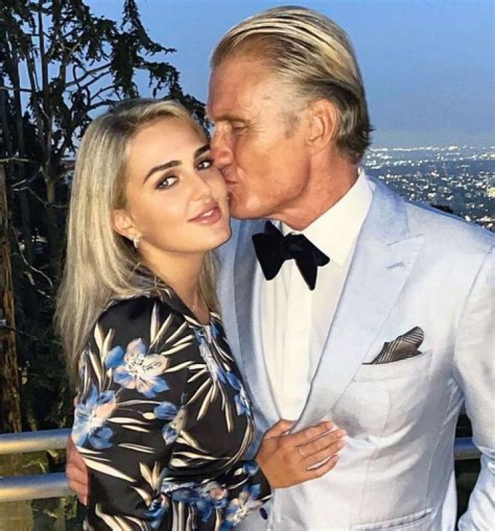 Dolph Lundgren marries wife, 27, after being told he has 'two to three years to live'