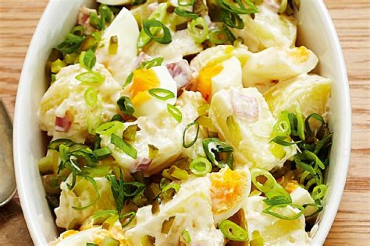 Patriotic Potato Salad Recipe | Celebrating Holidays