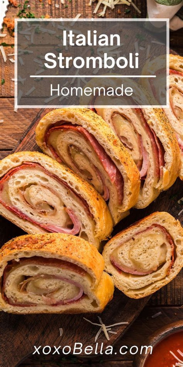 Stromboli Recipe | Celebrating Holidays
