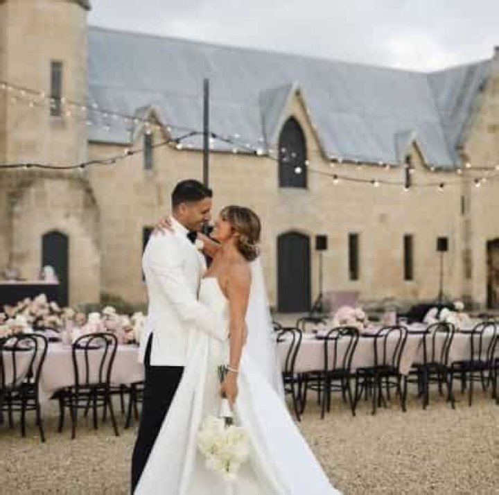 The Bachelorette Australia star, Georgia Love exchanged wedding vows with husband, Lee Elliot