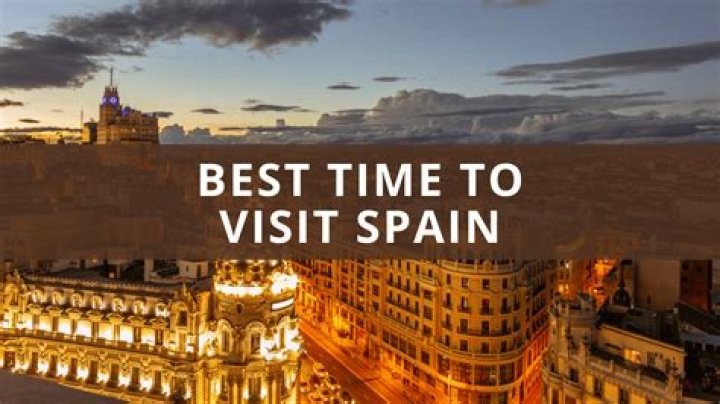 When Is the Best Time to Visit Spain?