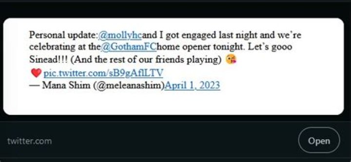 Who Is Molly Hensley-Clancy, Mana Shim Partner? Relationship Timeline 2023