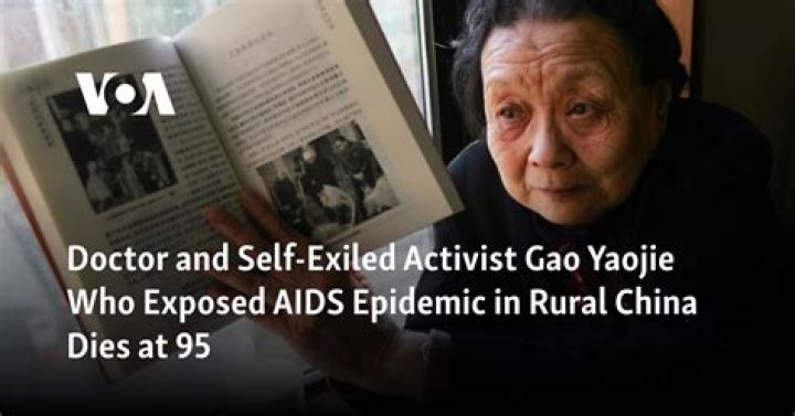 Who Was Gao Yaojie? Doctor And AIDS Activist Obituary And Death Cause