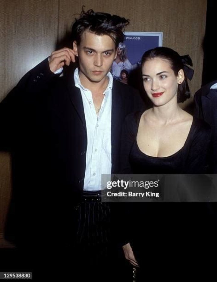 Winona Ryder looking very 90s in dark velvet: gorgeous or dated?